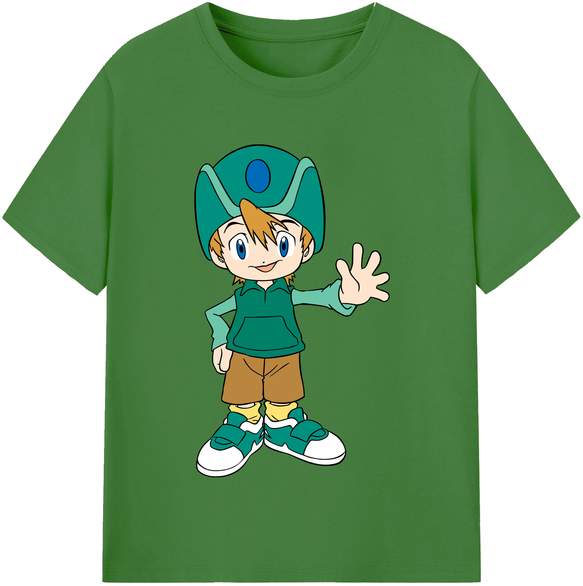 （画像用） Digimon デジタルモンスター/デジモン レディースカジュアルプリントTシャツ（綿100％）